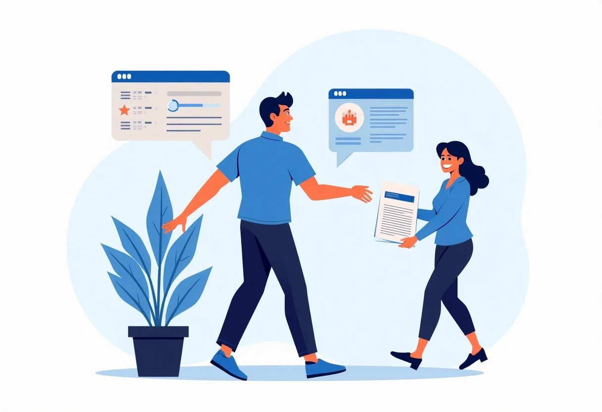 Cliente satisfecho con su crédito de consumo
