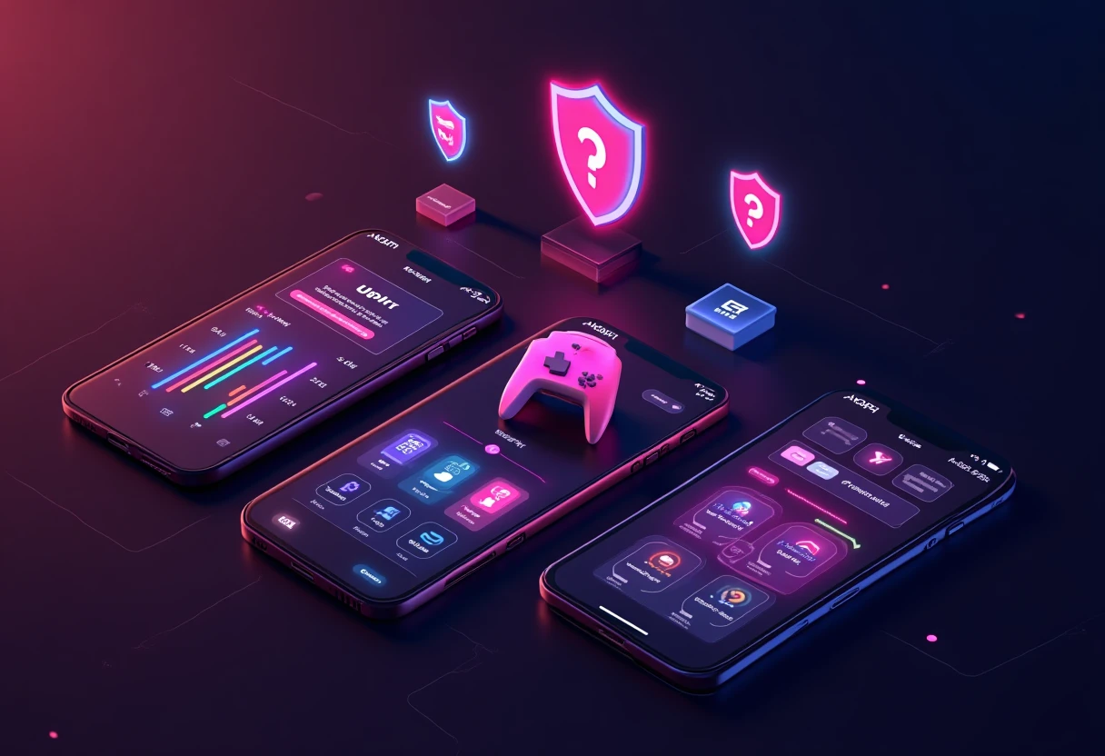 Premium VPN app illustration