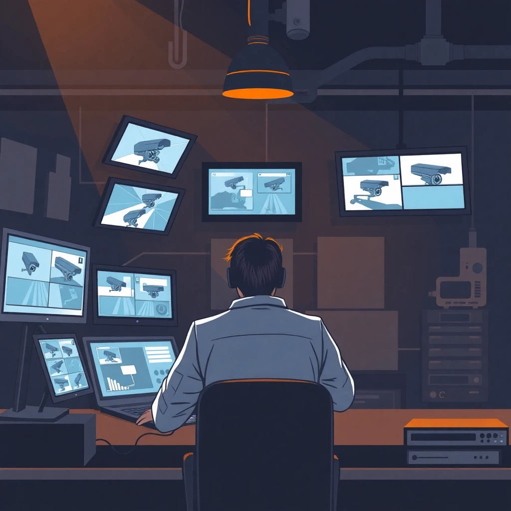 Security control room officer