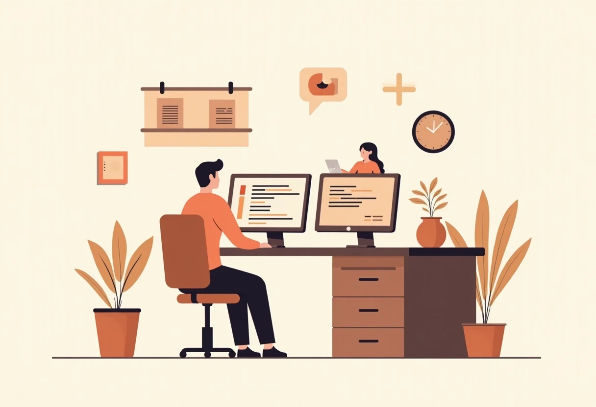 Remote work home office