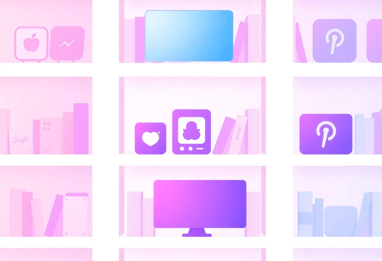 Diverse shopping categories