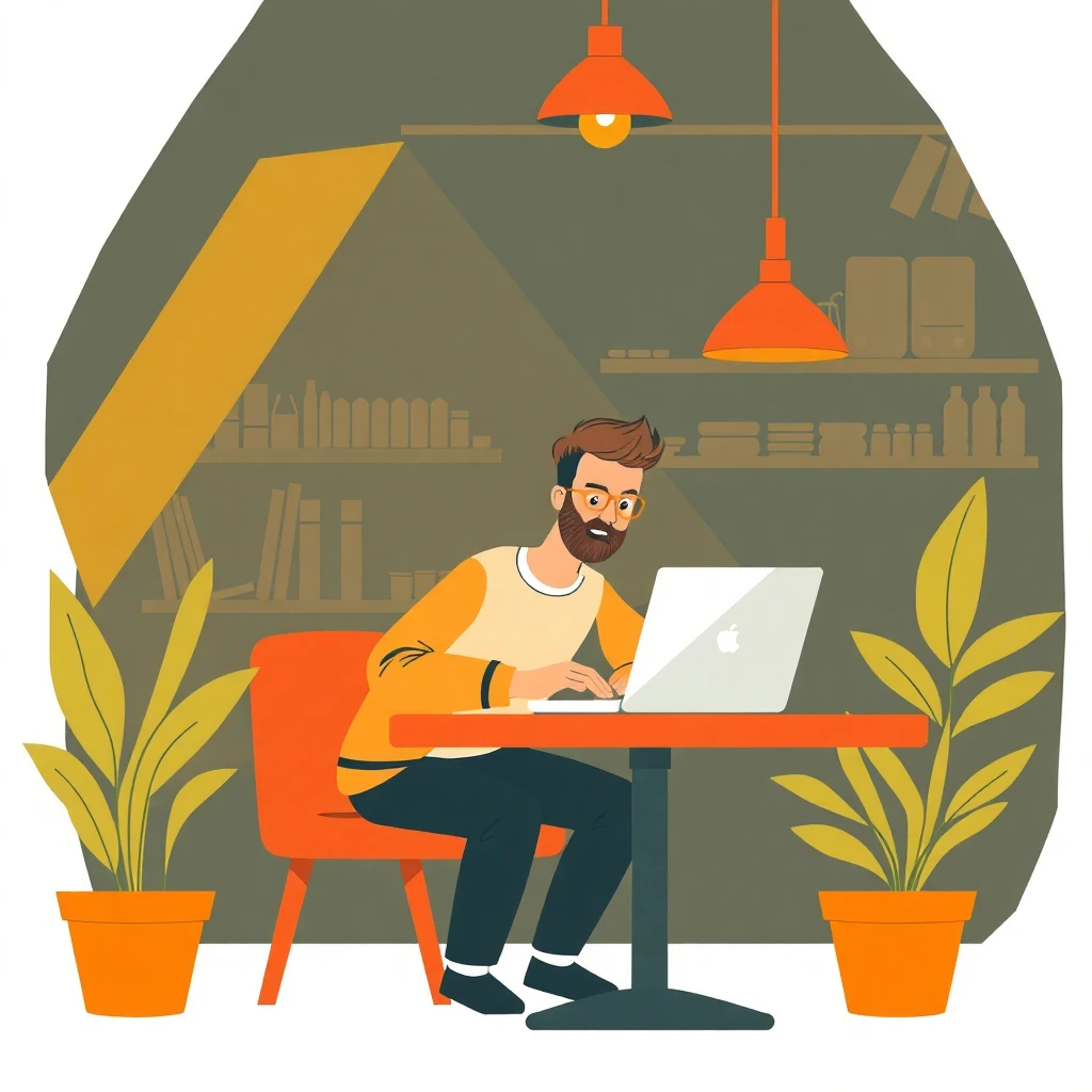 Flexibles Arbeiten im Café