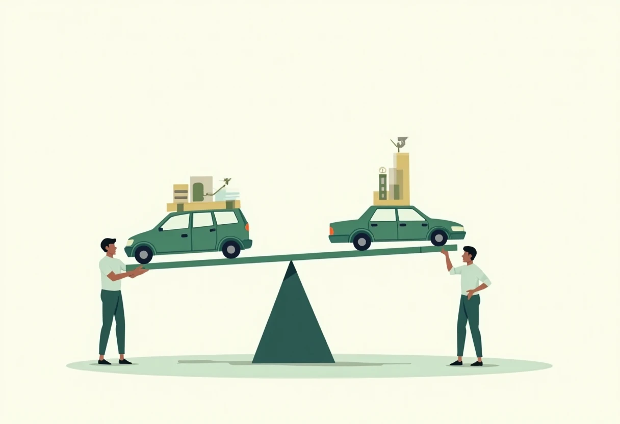 Balancing car finance options