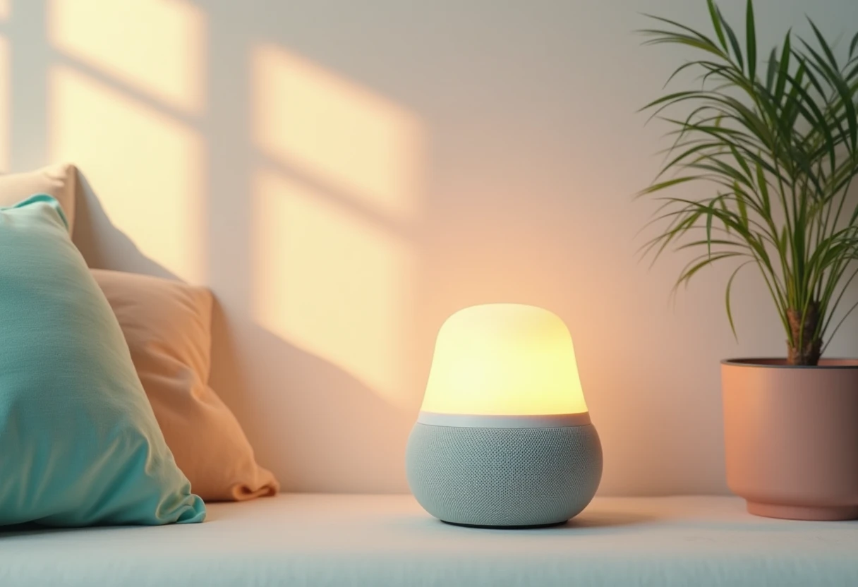 Smart Home Geräte im Wohnzimmer