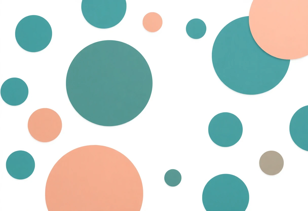Abstract illustration of financial comparisons