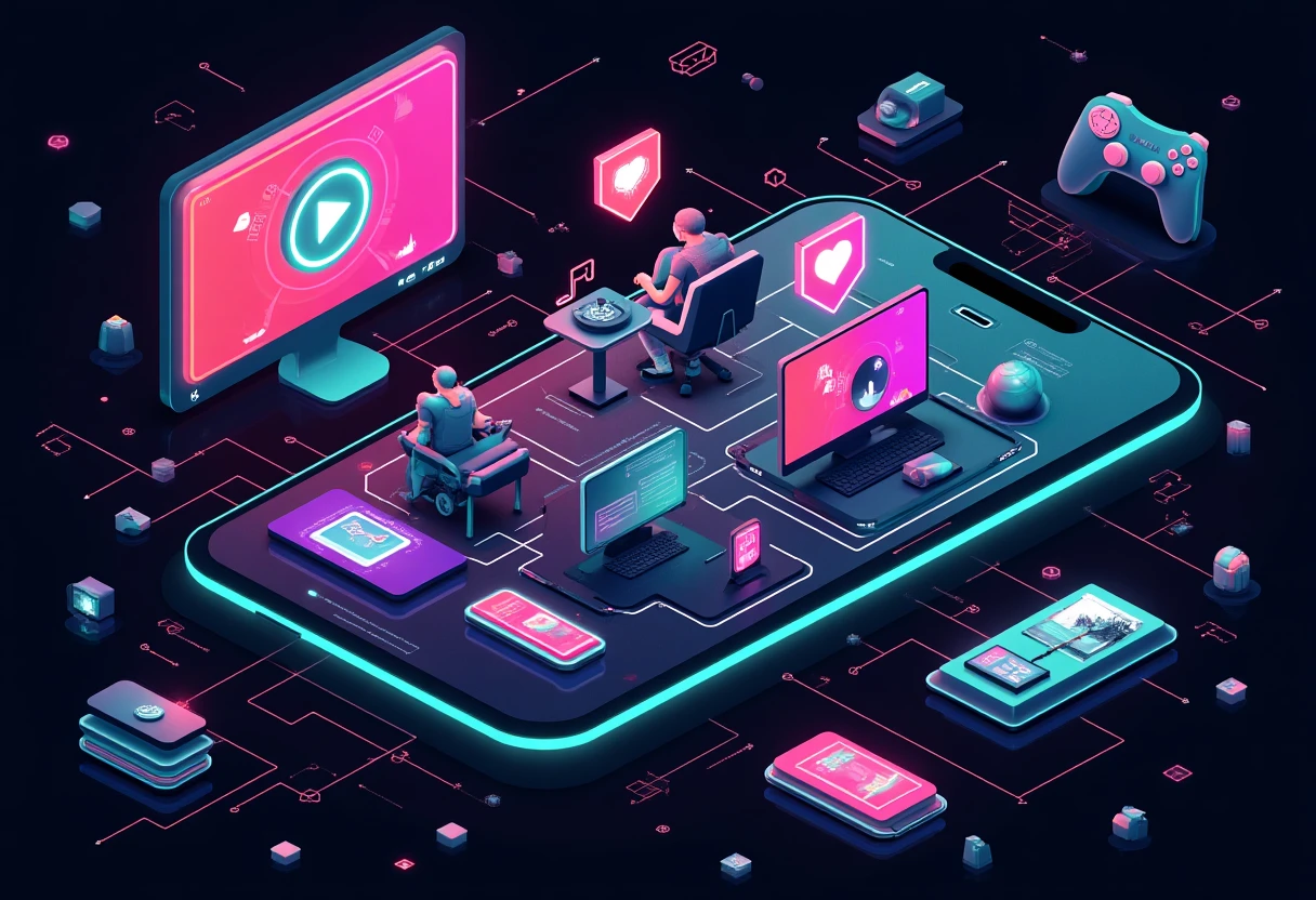 Interactive global social app