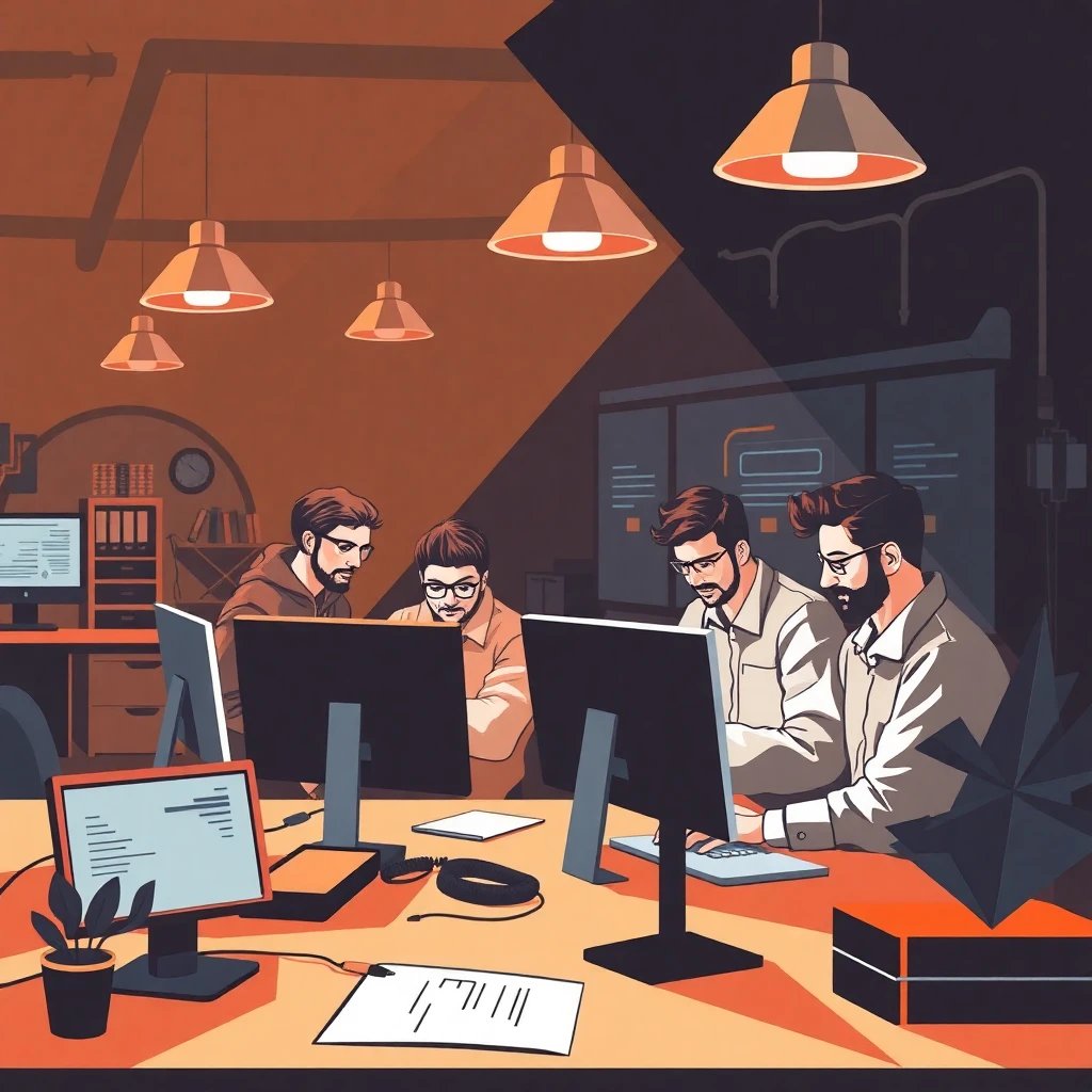 Collaborative software team