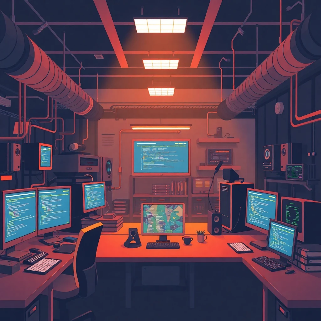 Tech office with growth potential