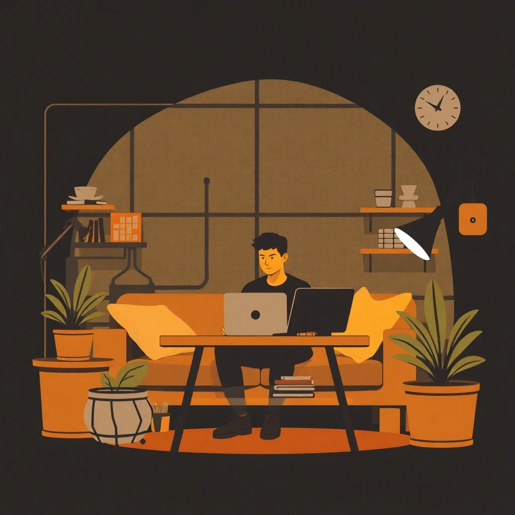 Trabajo remoto desde casa