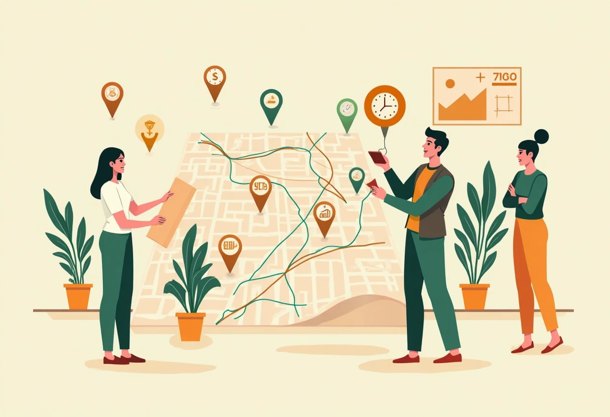 Software engineering job map