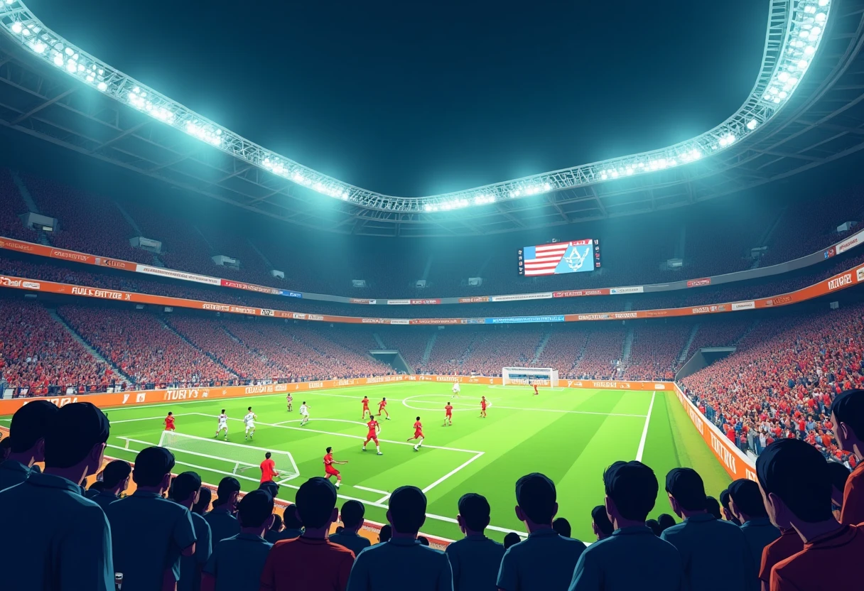 Türkiye vs USA FIFA World Cup match