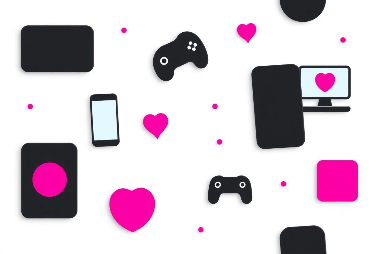 Decision-making apps illustration