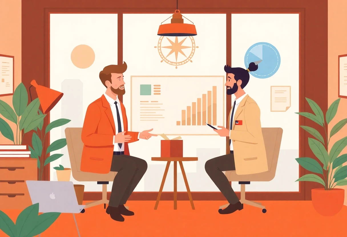 Collaborazione in un ambiente di ufficio moderno