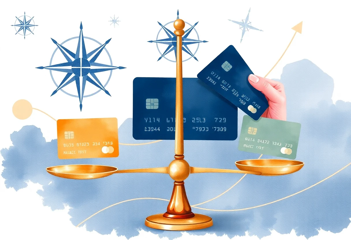 Comparación de tarjetas de crédito