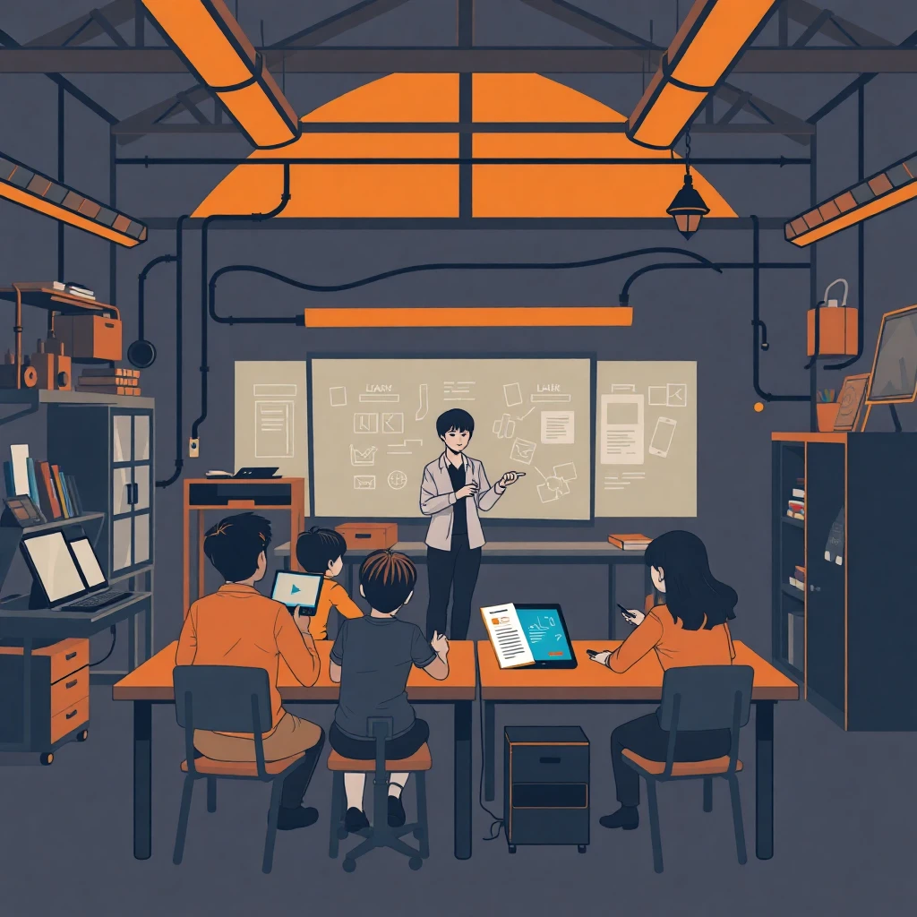 Traditional teaching environment