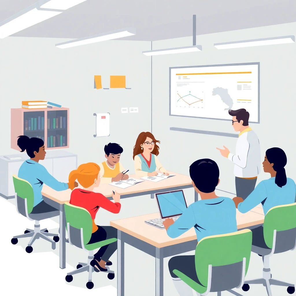 Engaged classroom