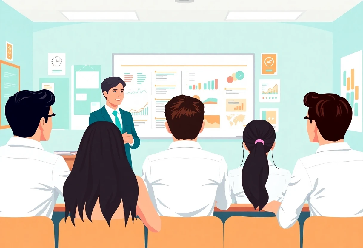 Engaging teaching environment