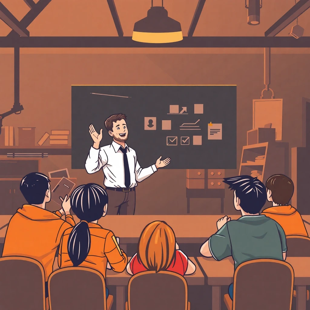 Engaged classroom