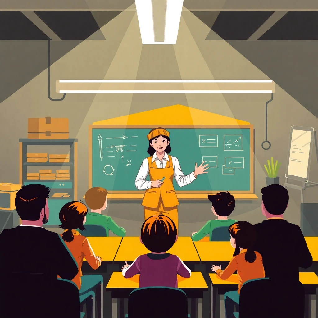 Engaged classroom