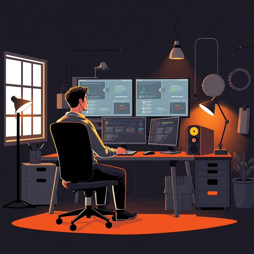 Home tech workspace
