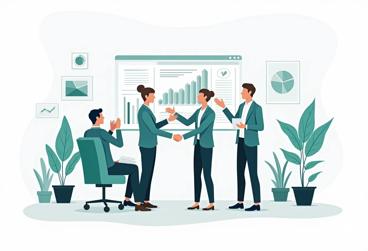 Collaborative sales strategy session