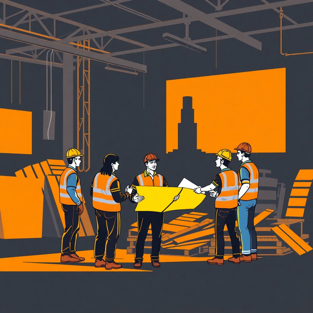 Construction team planning