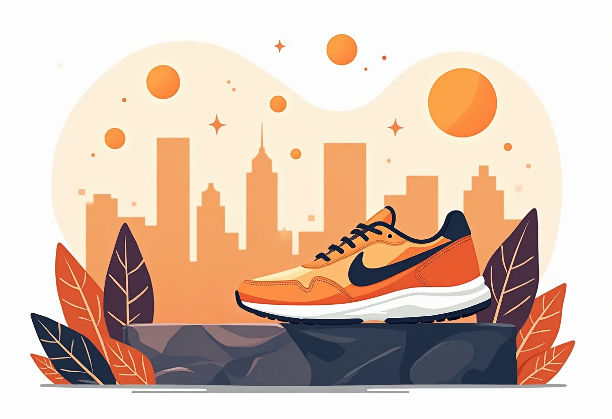 Mid-range stylish sneaker