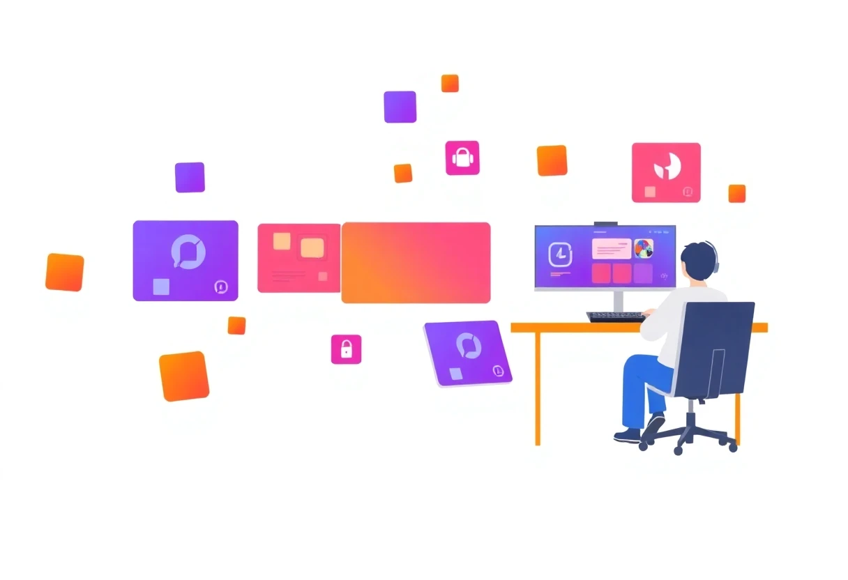 Abstract gaming concept