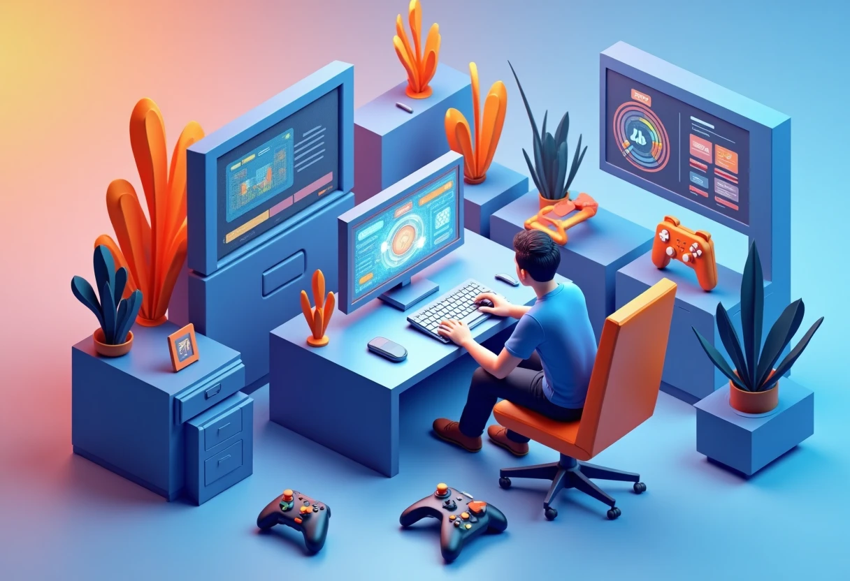 Immersive gaming worlds
