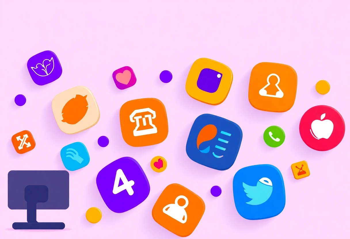 Abstract app icons