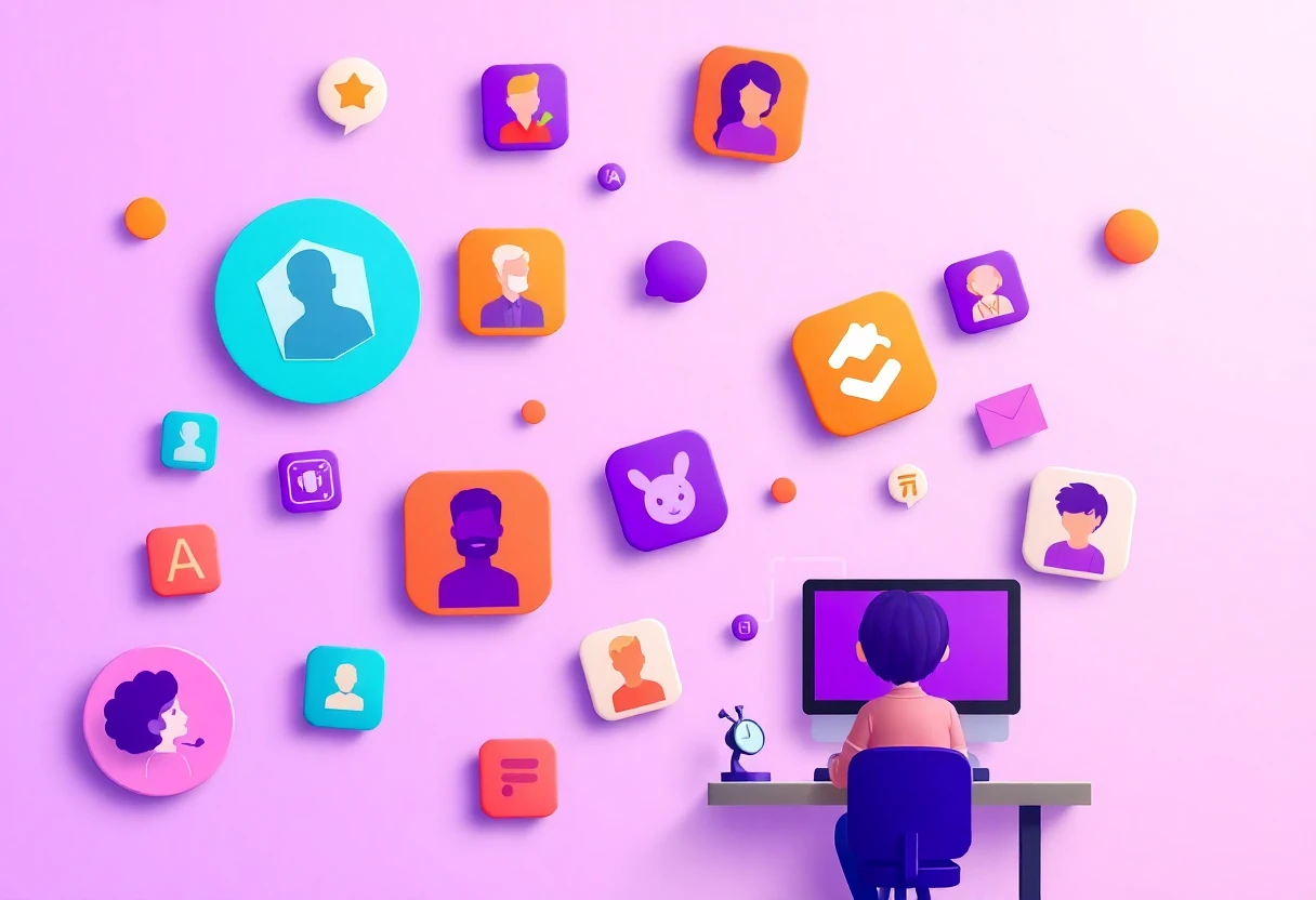 Avatar creation icons