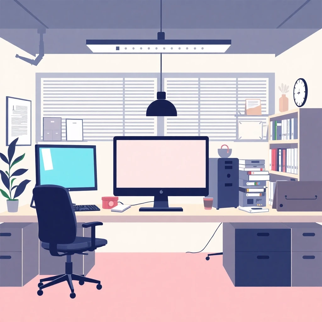 Stable office job setting