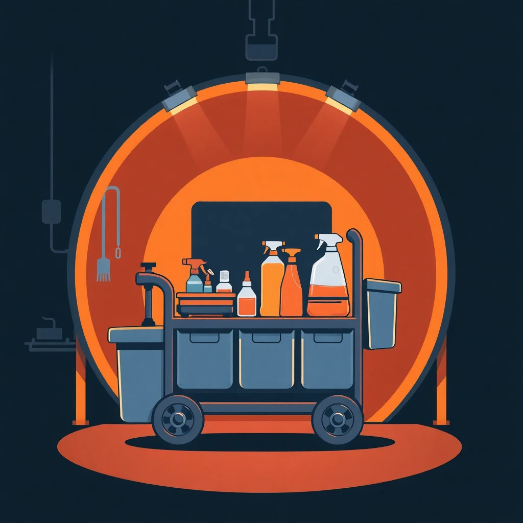 Modern cleaning equipment