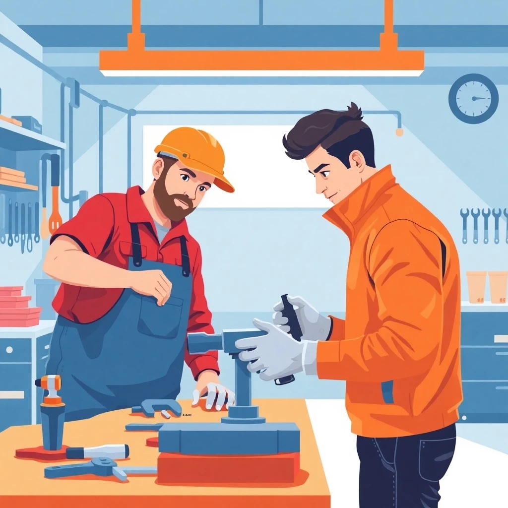 Apprentice learning on the job