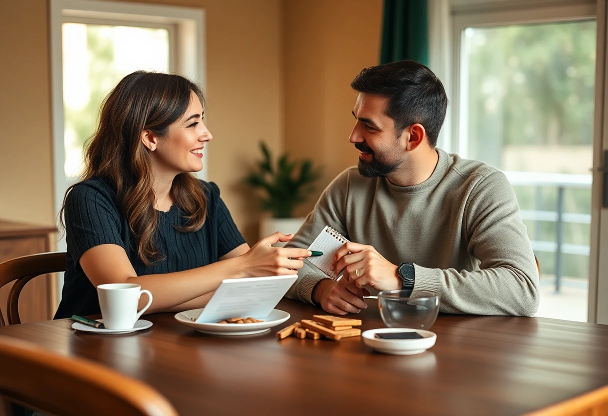 Discussing flexible loan options