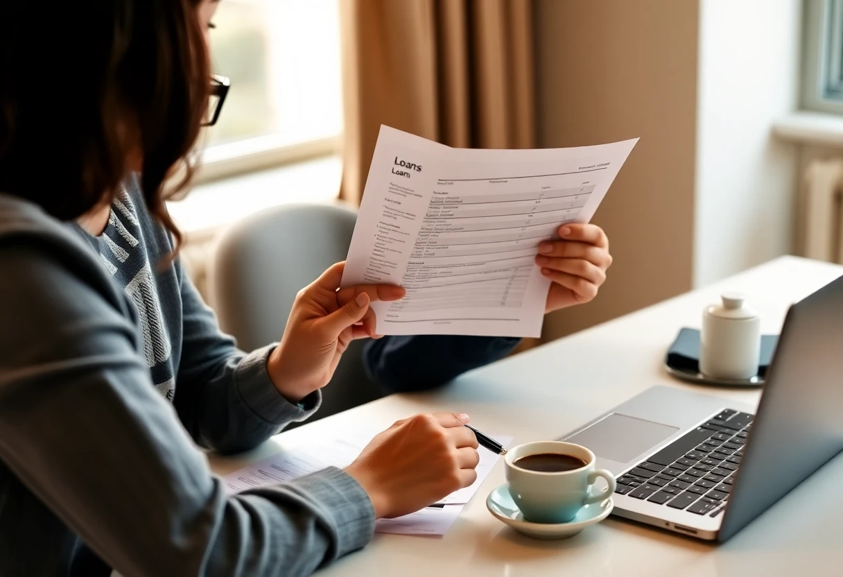 Comparing personal loan options