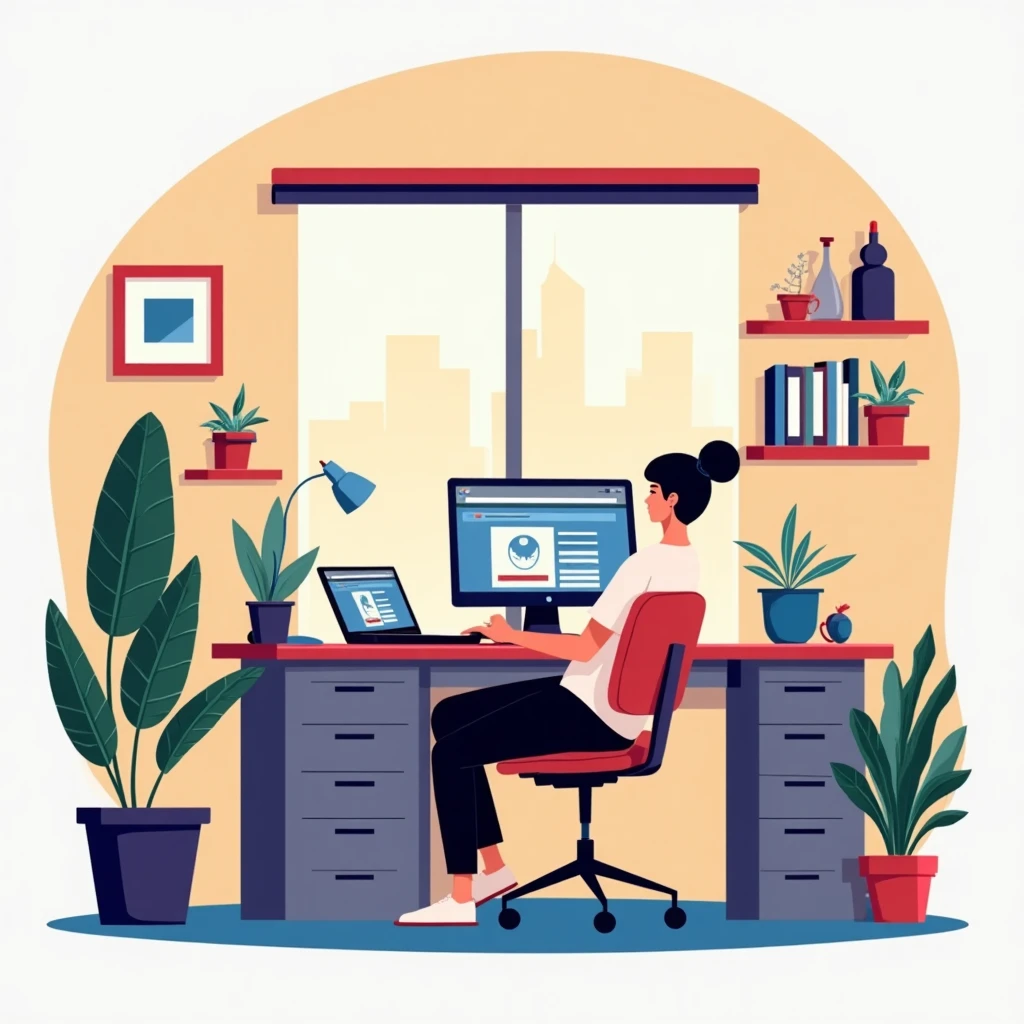 Flexible work setup