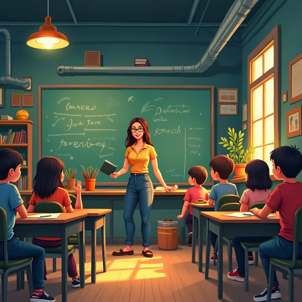 Engaged classroom environment