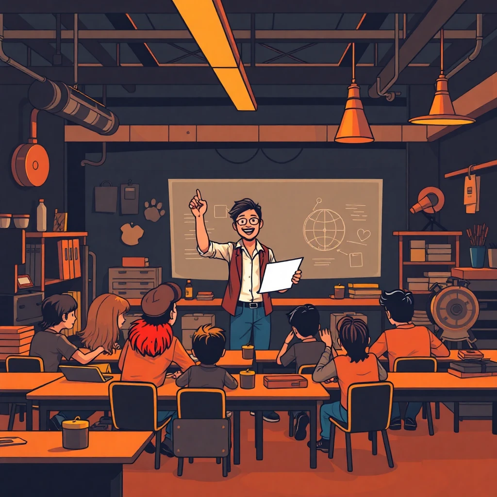 Engaged classroom