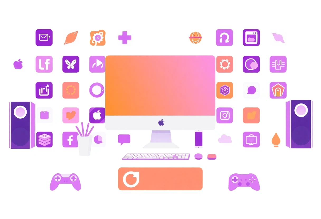 Top productivity apps representation
