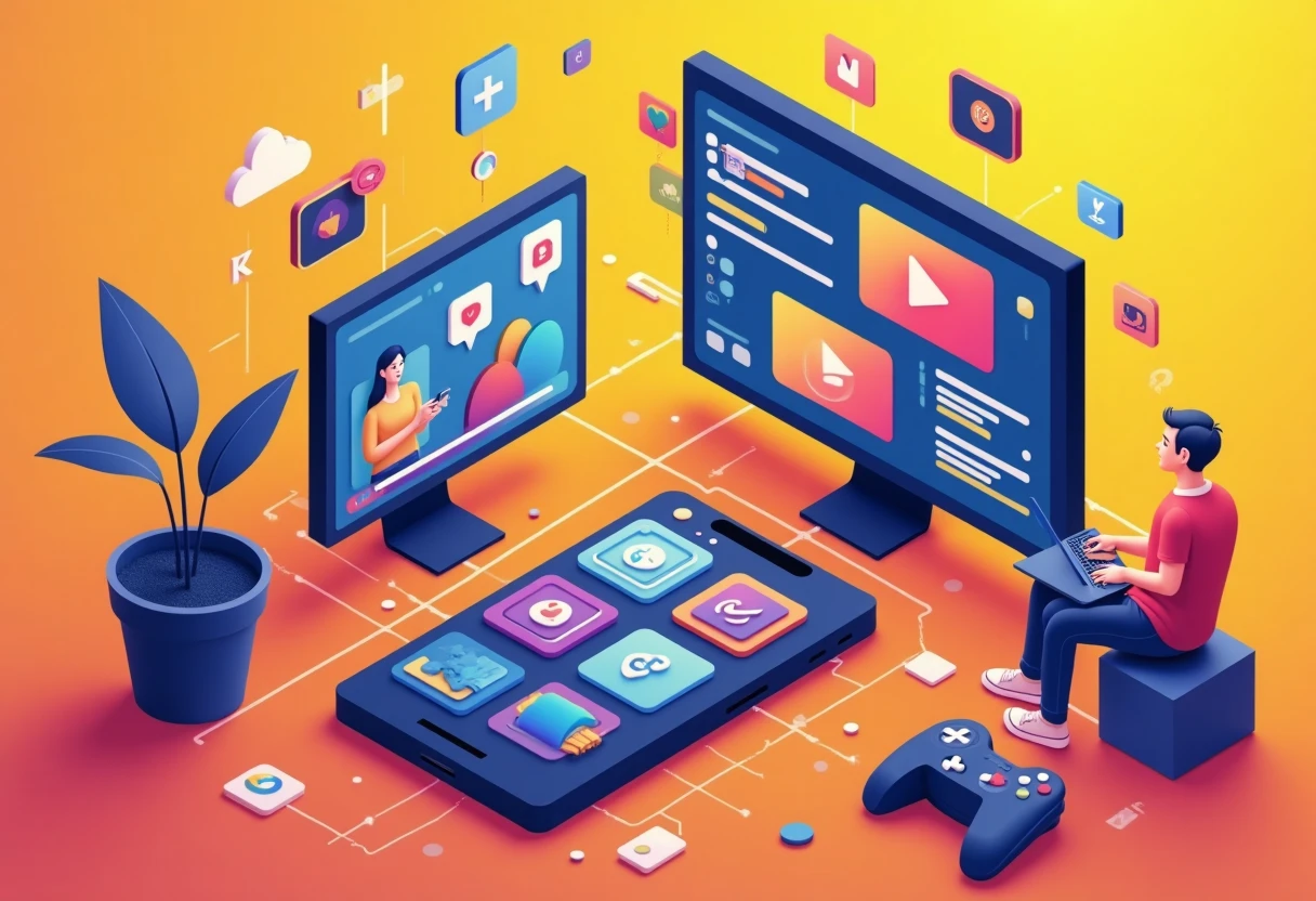 Video streaming app selection
