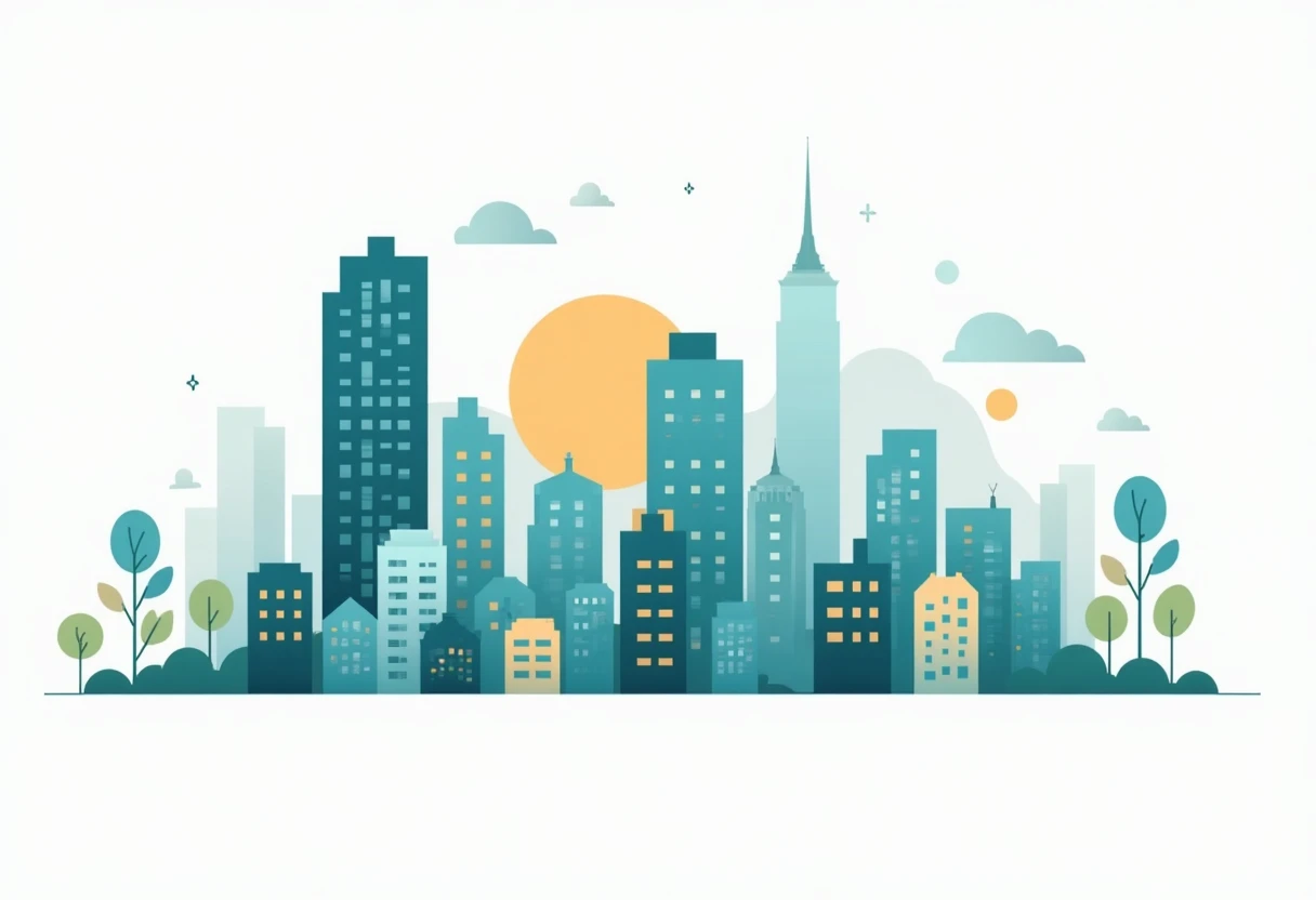 Illustration of apartment rental platform options