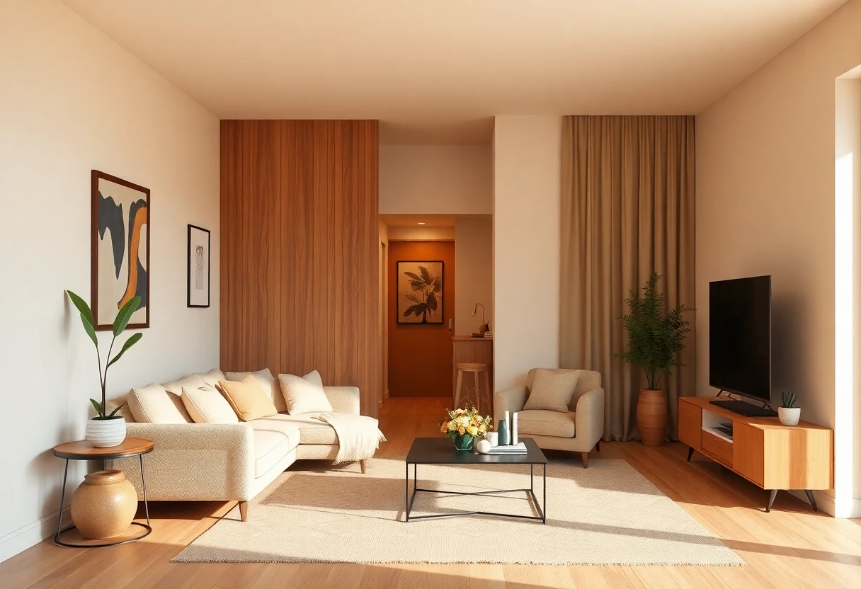 Luxurious apartment interior