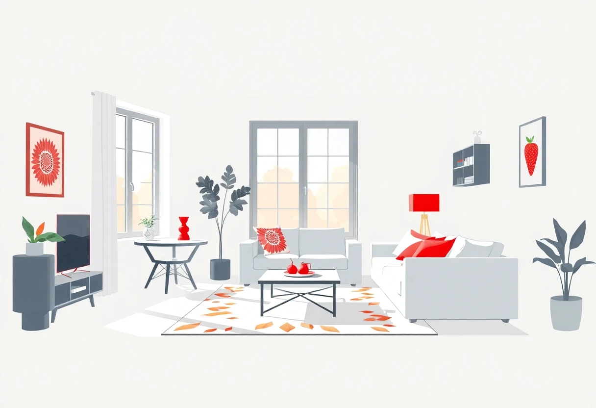 Cozy apartment interior