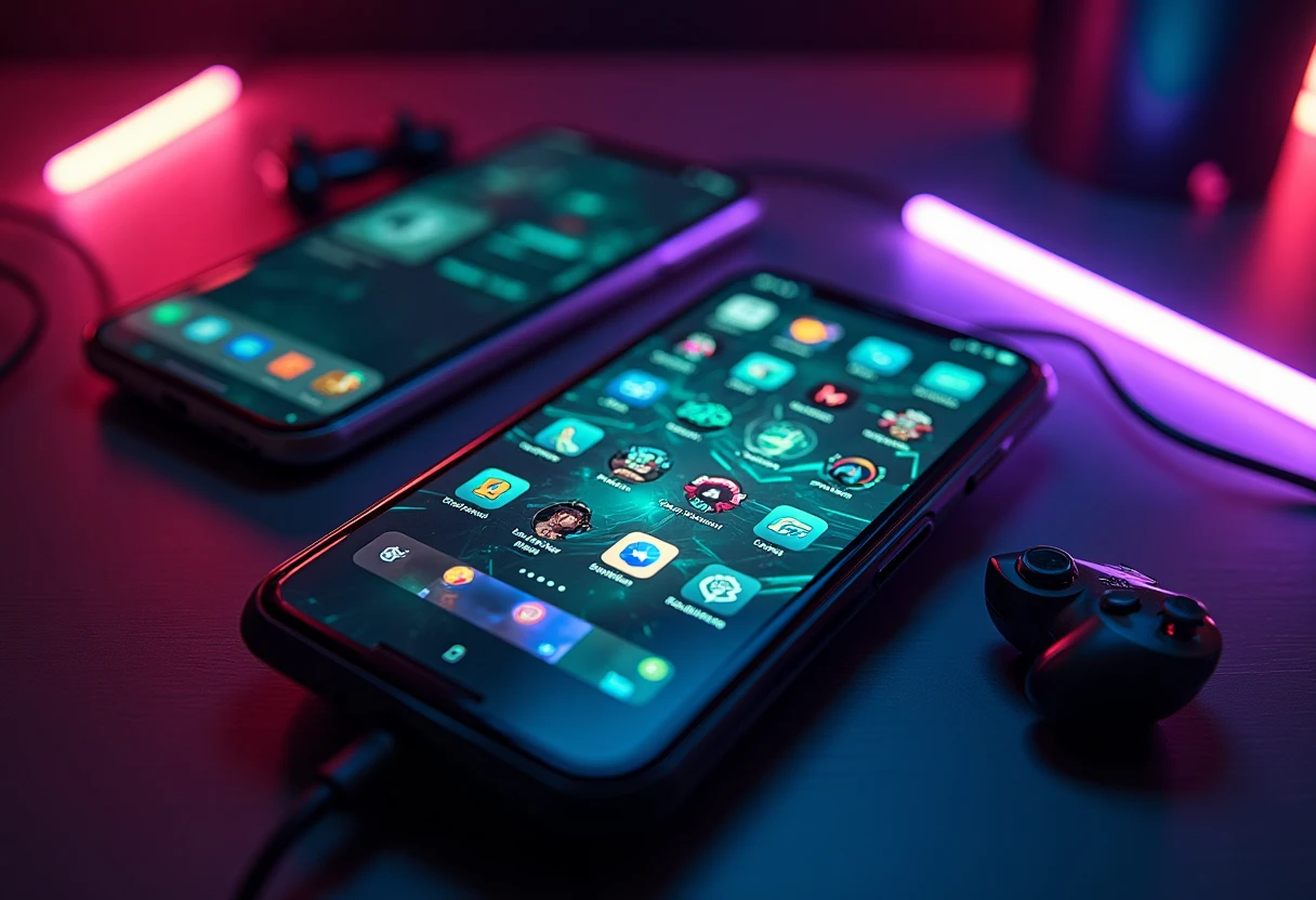 Explorando apps de juegos en un entorno de gaming