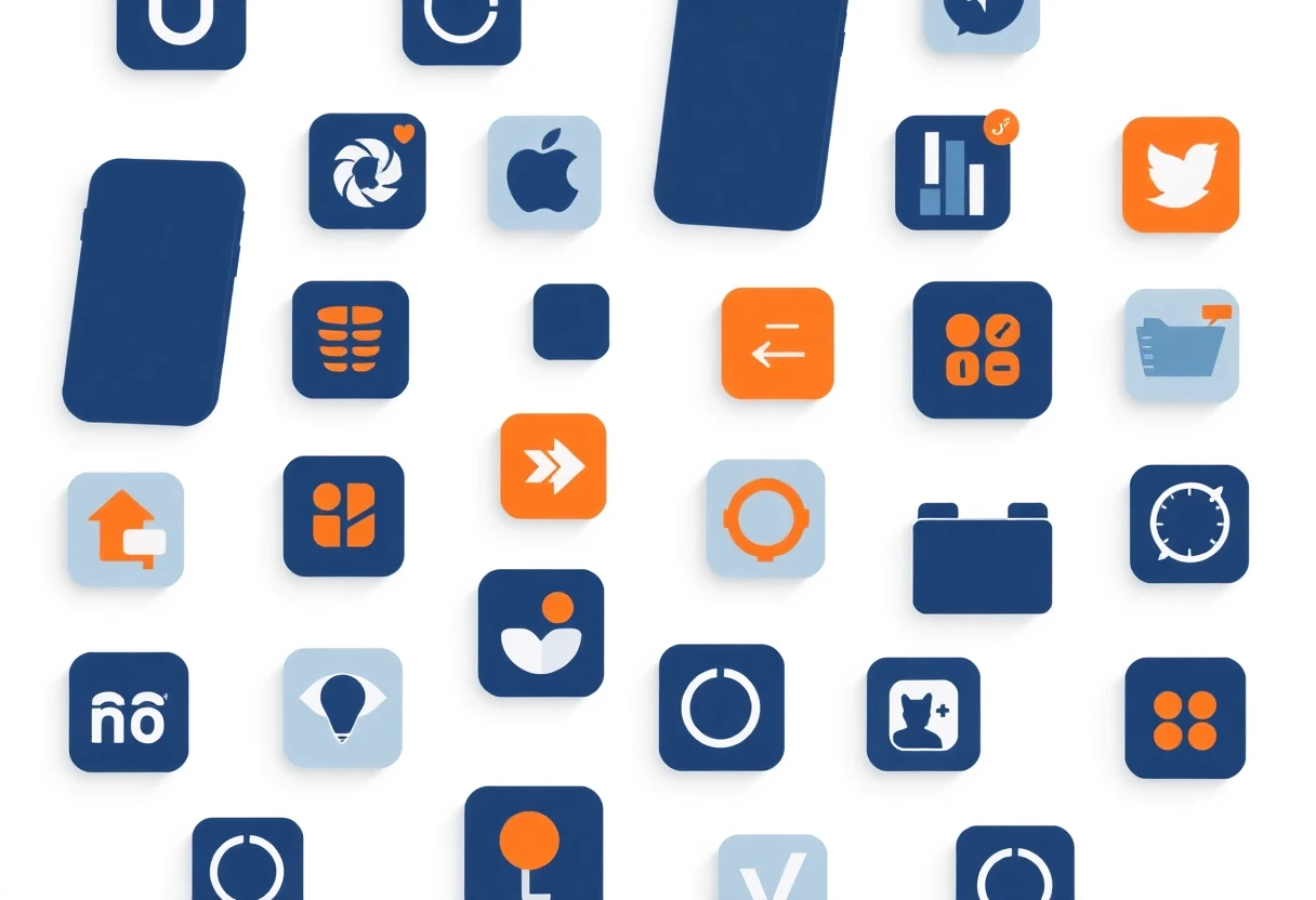Categorized app directory scene
