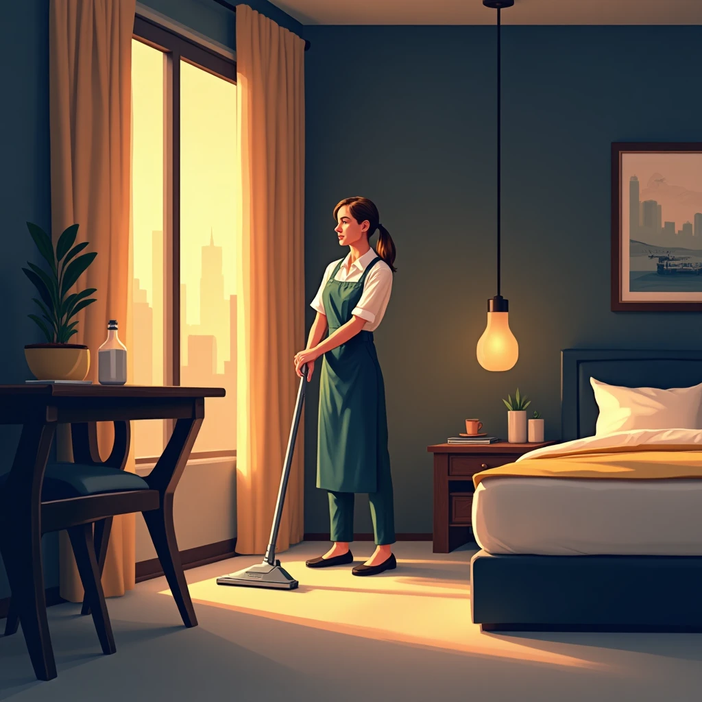 Executive housekeeping in action