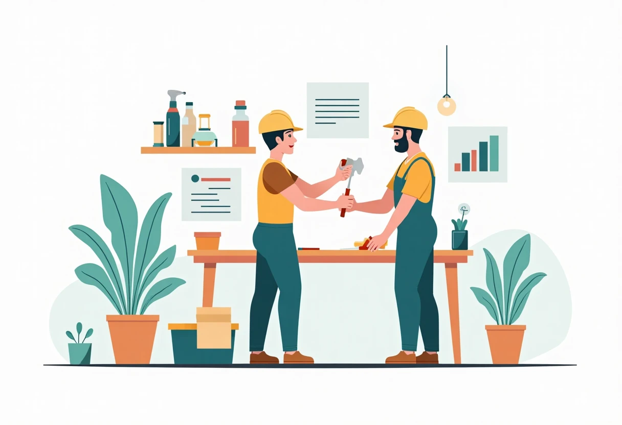 Hands-on trades in construction