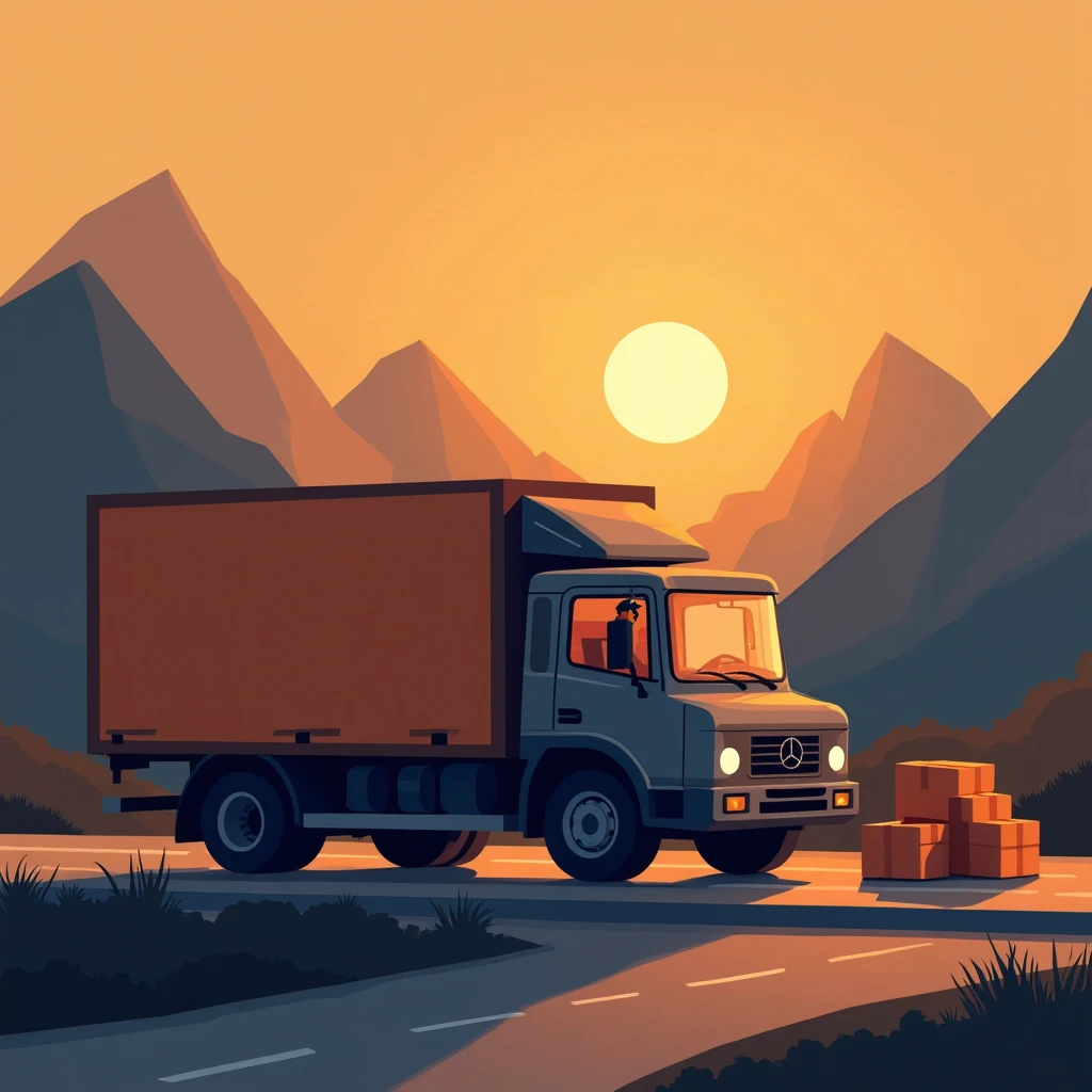 High-paying delivery job