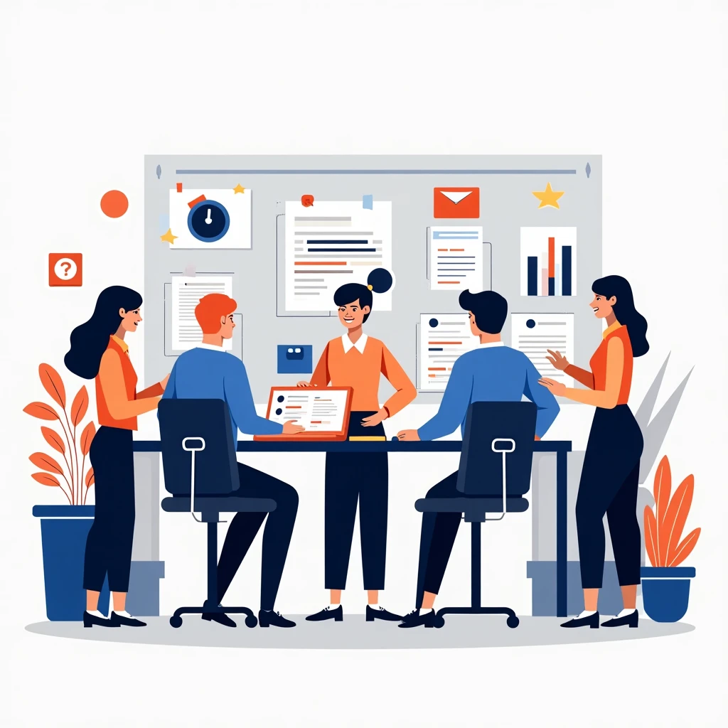Team collaboration in customer service